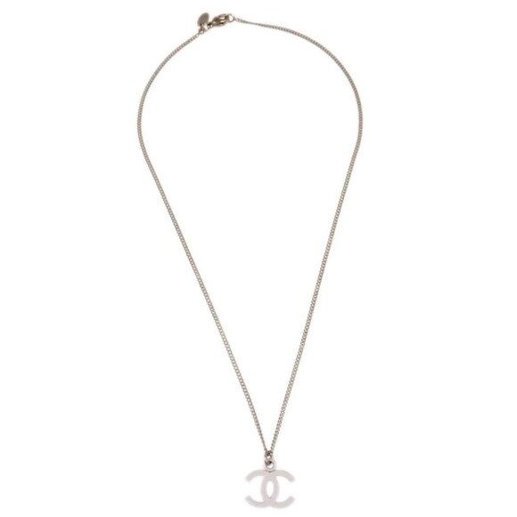 Chanel CC Chain Necklace Pendant Silver 04C 175811 - Picture 1 of 4